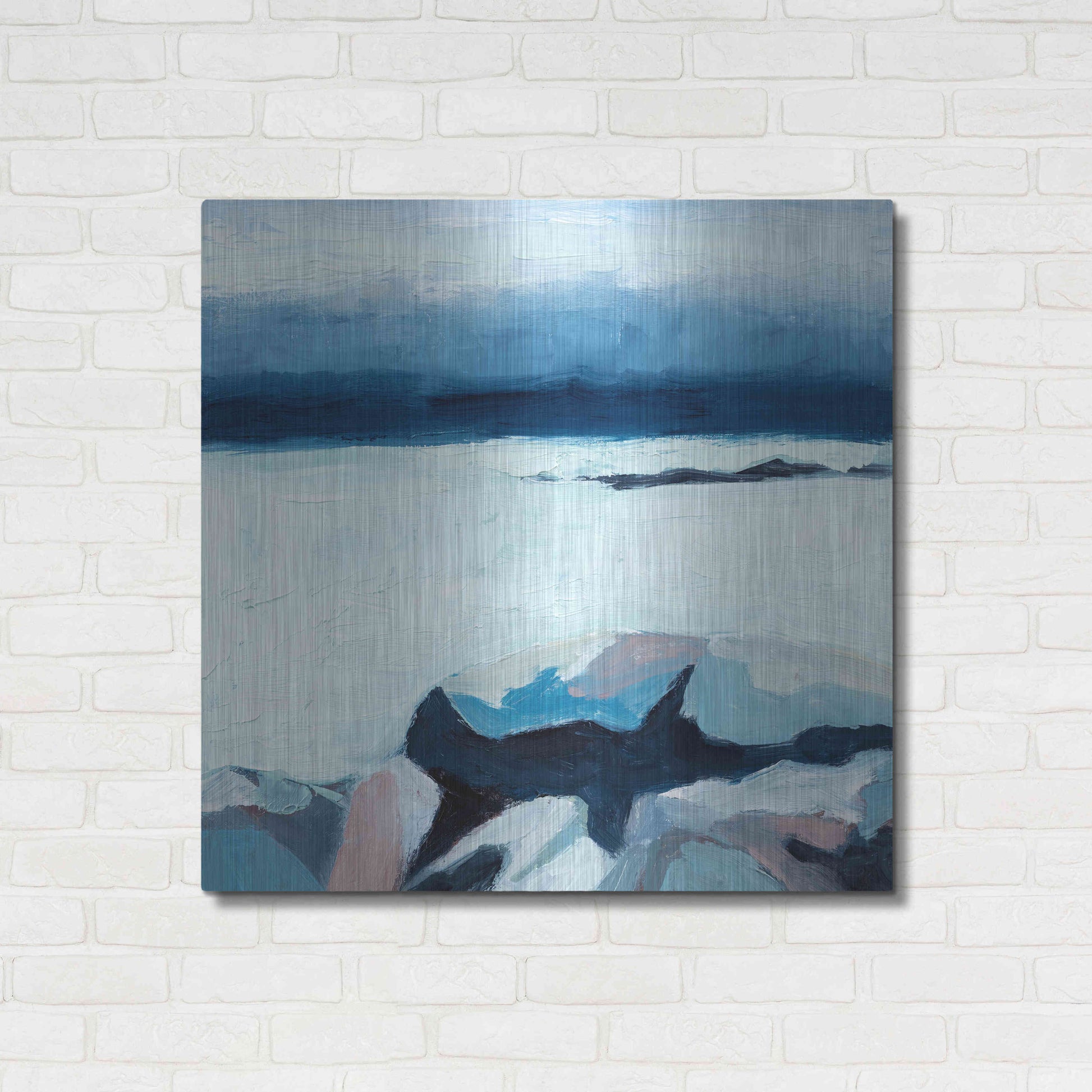 Luxe Metal Art '6 AM' by Ann Gordon, Metal Wall Art,36x36