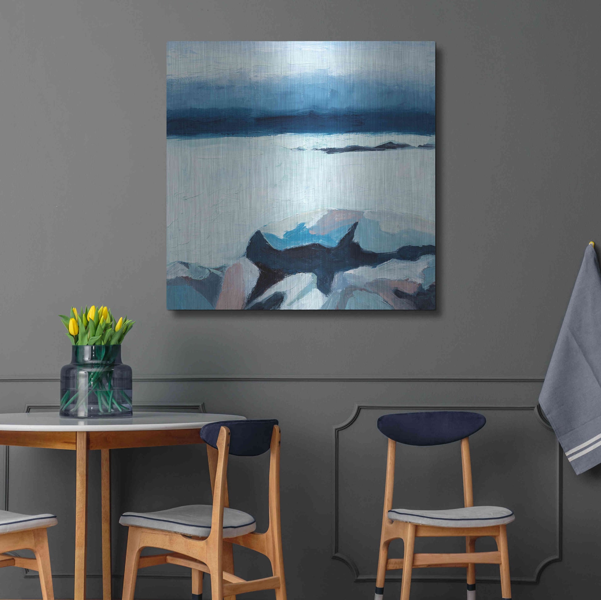 Luxe Metal Art '6 AM' by Ann Gordon, Metal Wall Art,36x36