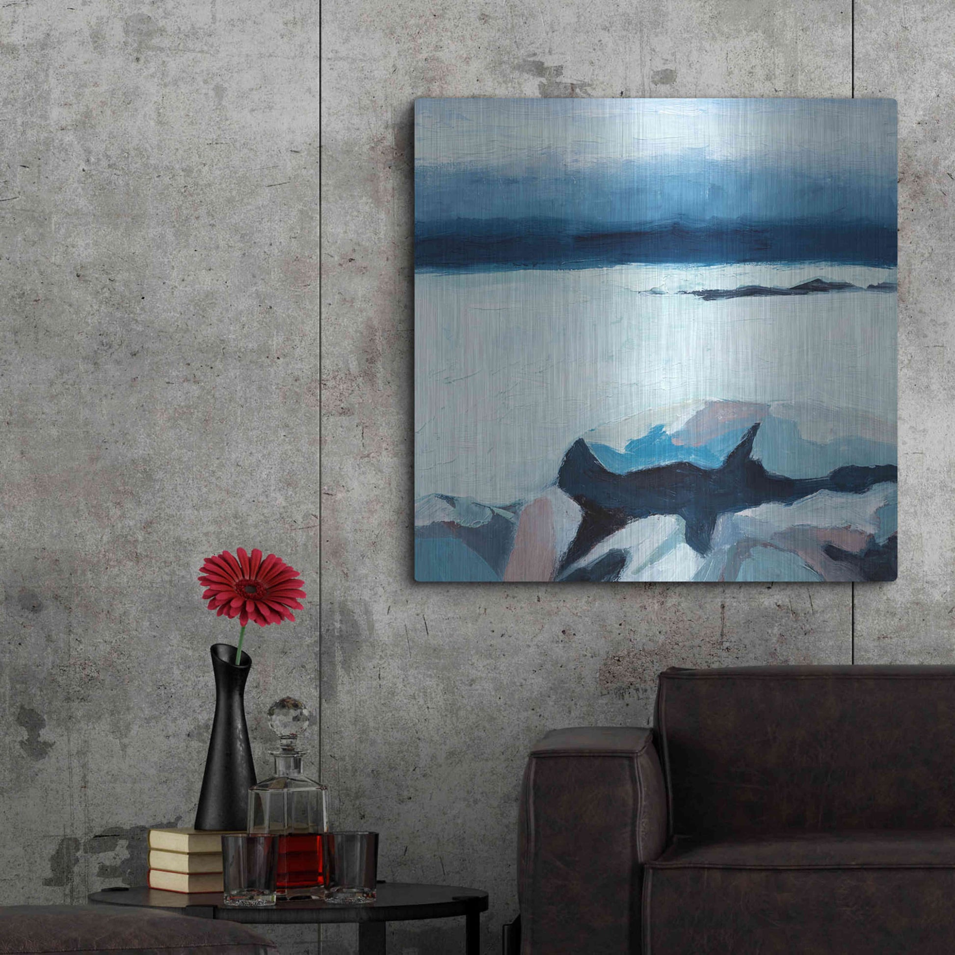 Luxe Metal Art '6 AM' by Ann Gordon, Metal Wall Art,36x36