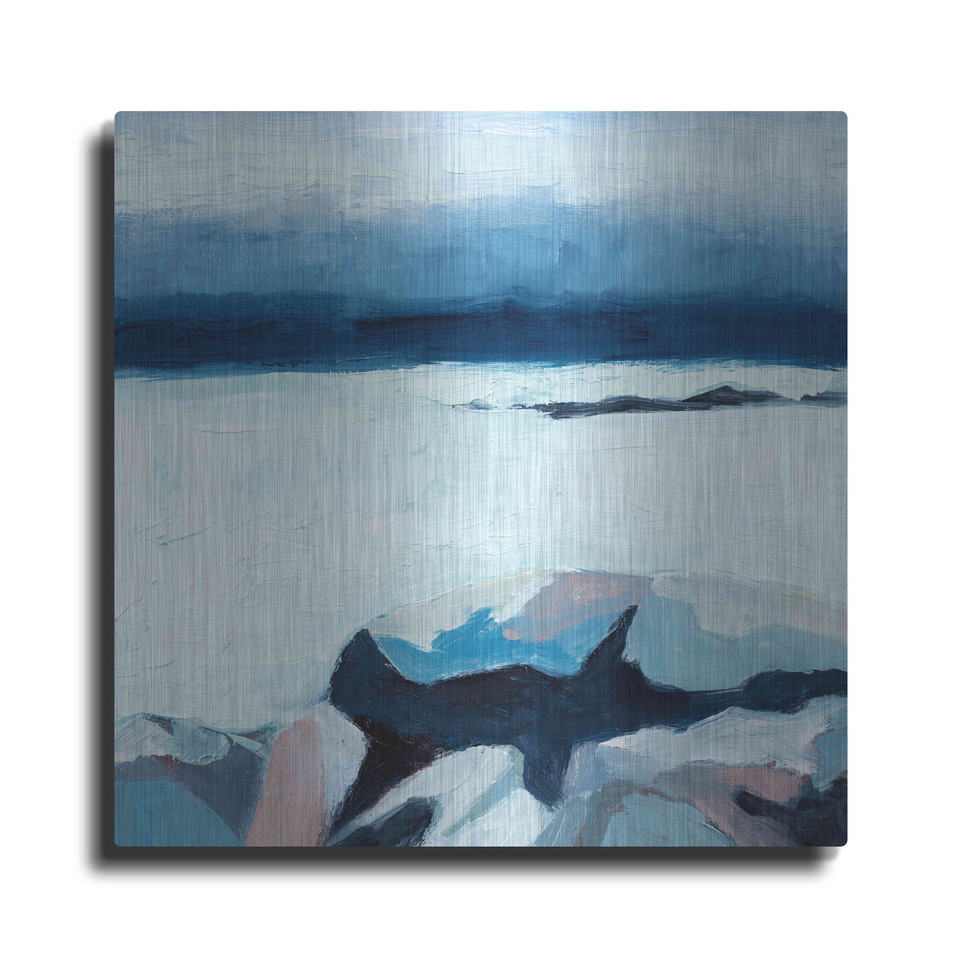 Luxe Metal Art '6 AM' by Ann Gordon, Metal Wall Art