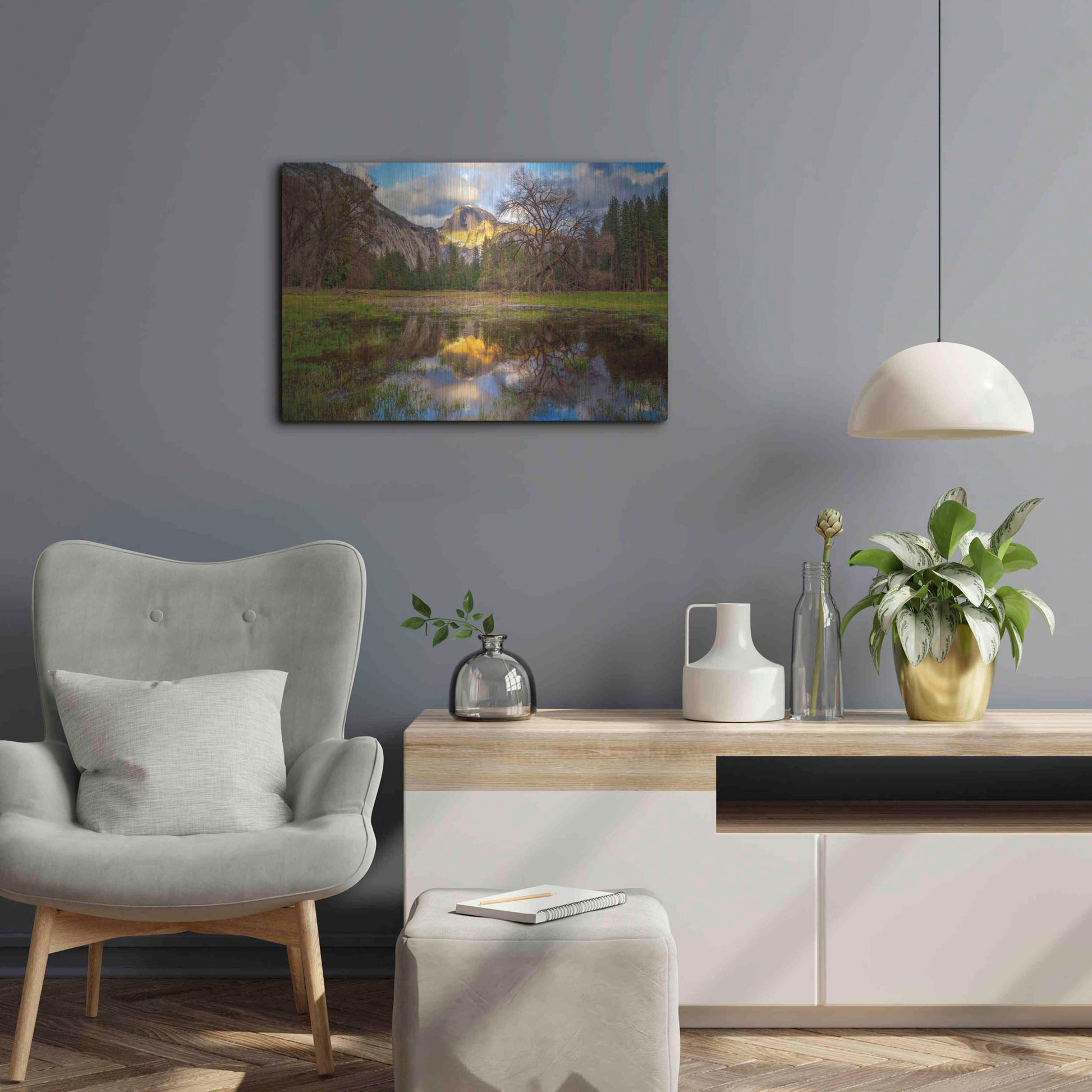 Luxe Metal Art 'A Mother’s Tree' by Ann Gordon, Metal Wall Art,24x16