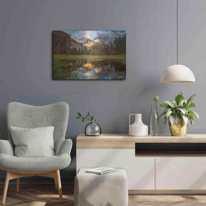 Luxe Metal Art 'A Mother’s Tree' by Ann Gordon, Metal Wall Art,24x16