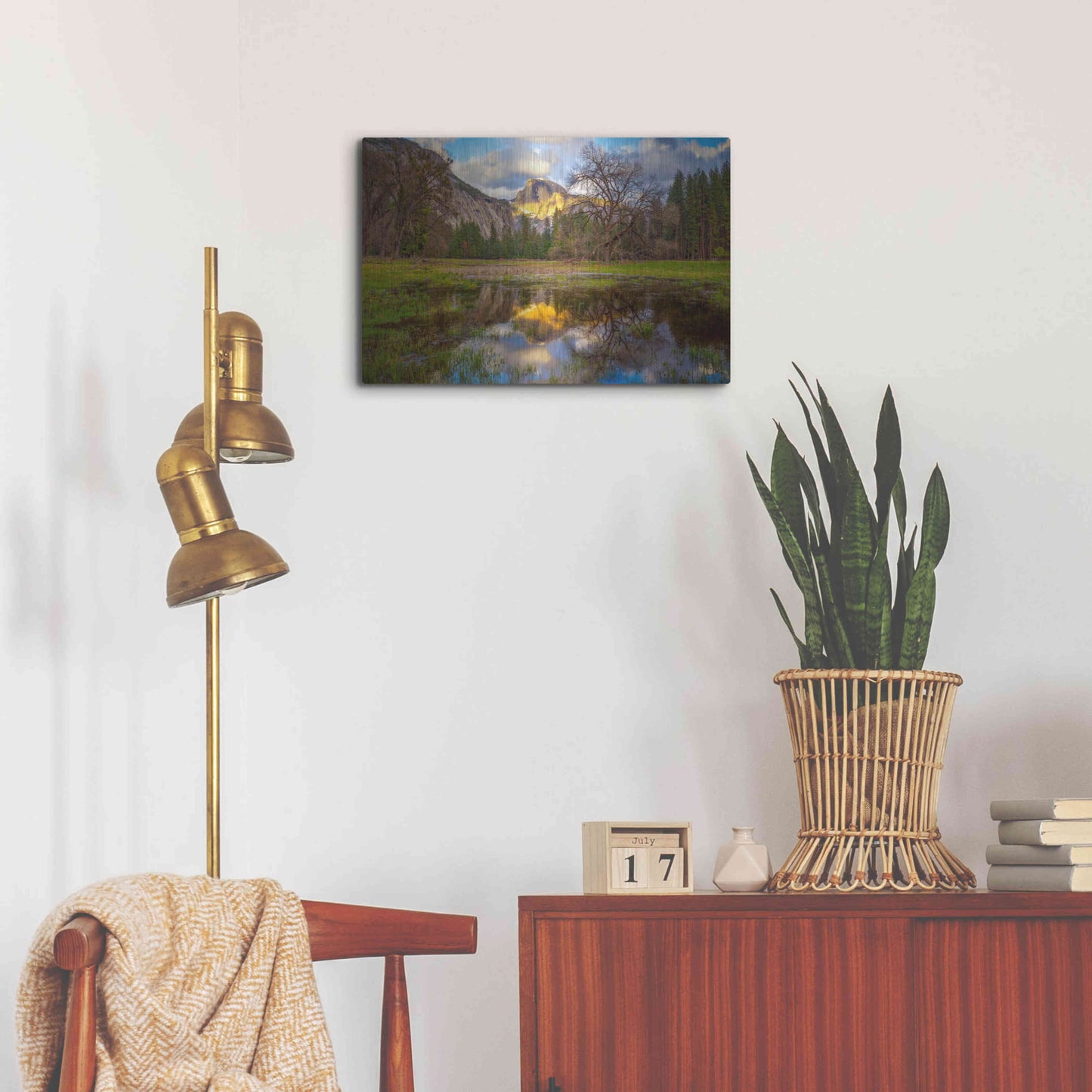 Luxe Metal Art 'A Mother’s Tree' by Ann Gordon, Metal Wall Art,24x16