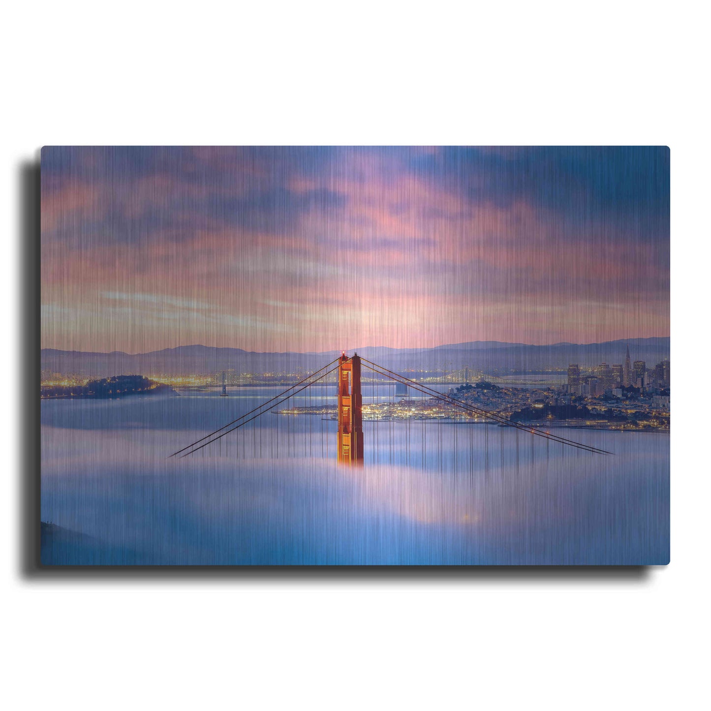 Luxe Metal Art 'Anomaly' by Ann Gordon, Metal Wall Art
