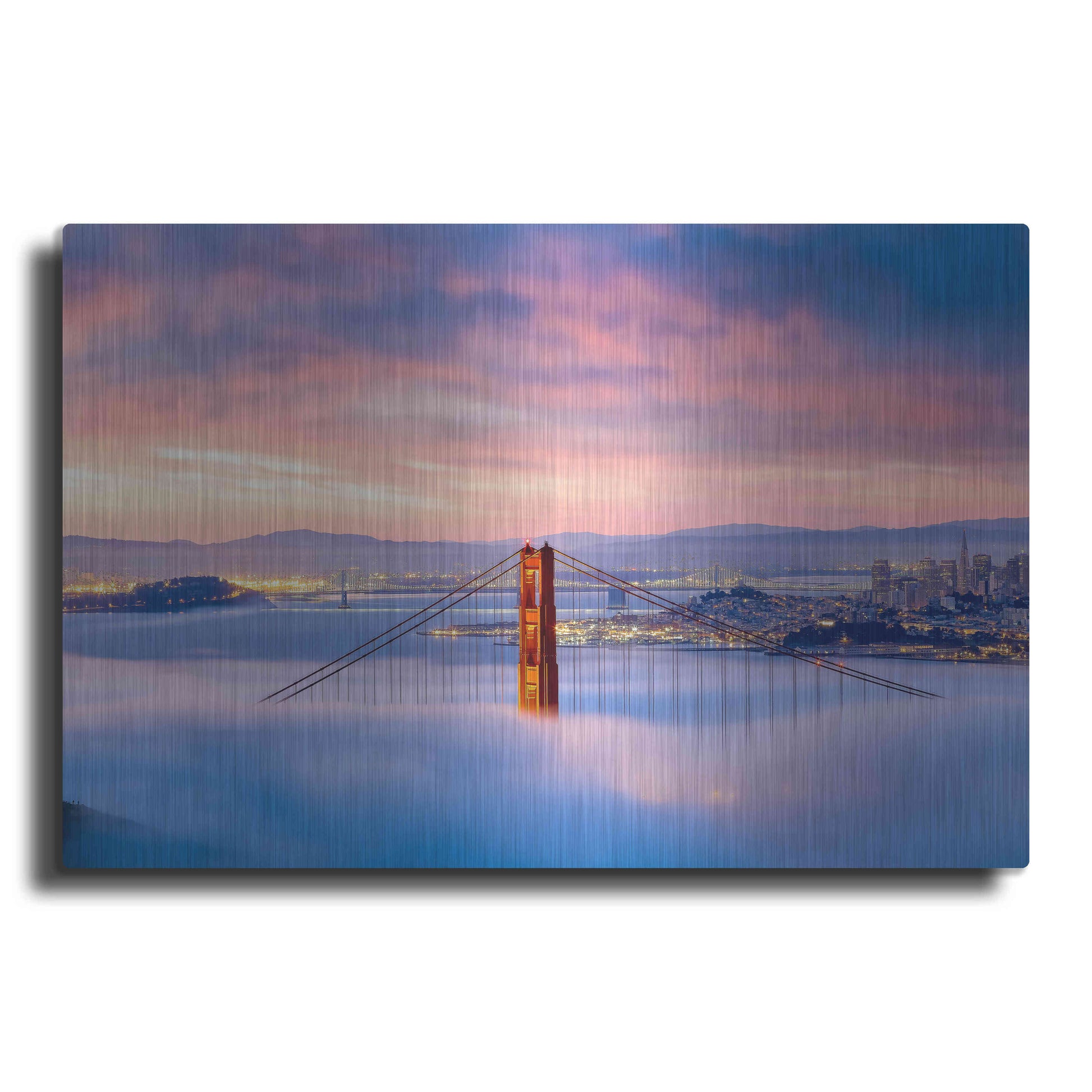 Luxe Metal Art 'Anomaly' by Ann Gordon, Metal Wall Art
