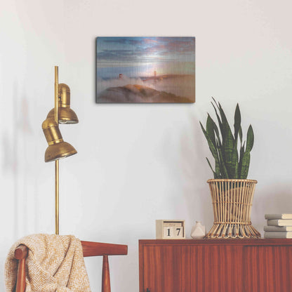 Luxe Metal Art 'Arrival' by Ann Gordon, Metal Wall Art,24x16