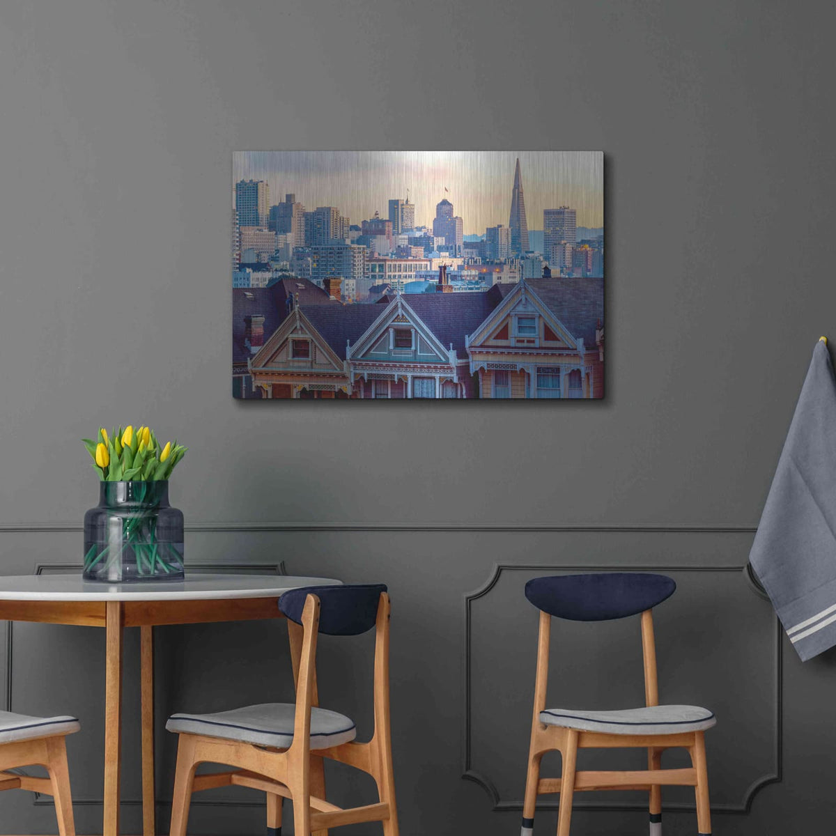 'Beautiful Time' by Ann Gordon – Metal Wall Art, 36x24 room view