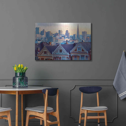 Luxe Metal Art 'Beautiful Time' by Ann Gordon, Metal Wall Art,36x24