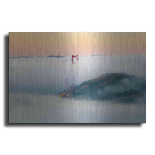 Luxe Metal Art 'Breakthrough' by Ann Gordon, Metal Wall Art