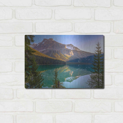 Luxe Metal Art 'Eternal' by Ann Gordon, Metal Wall Art,16x12