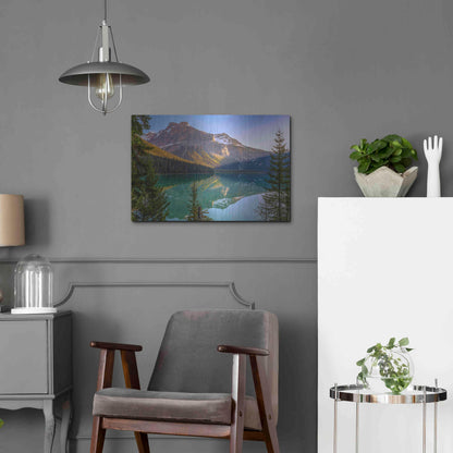 Luxe Metal Art 'Eternal' by Ann Gordon, Metal Wall Art,24x16