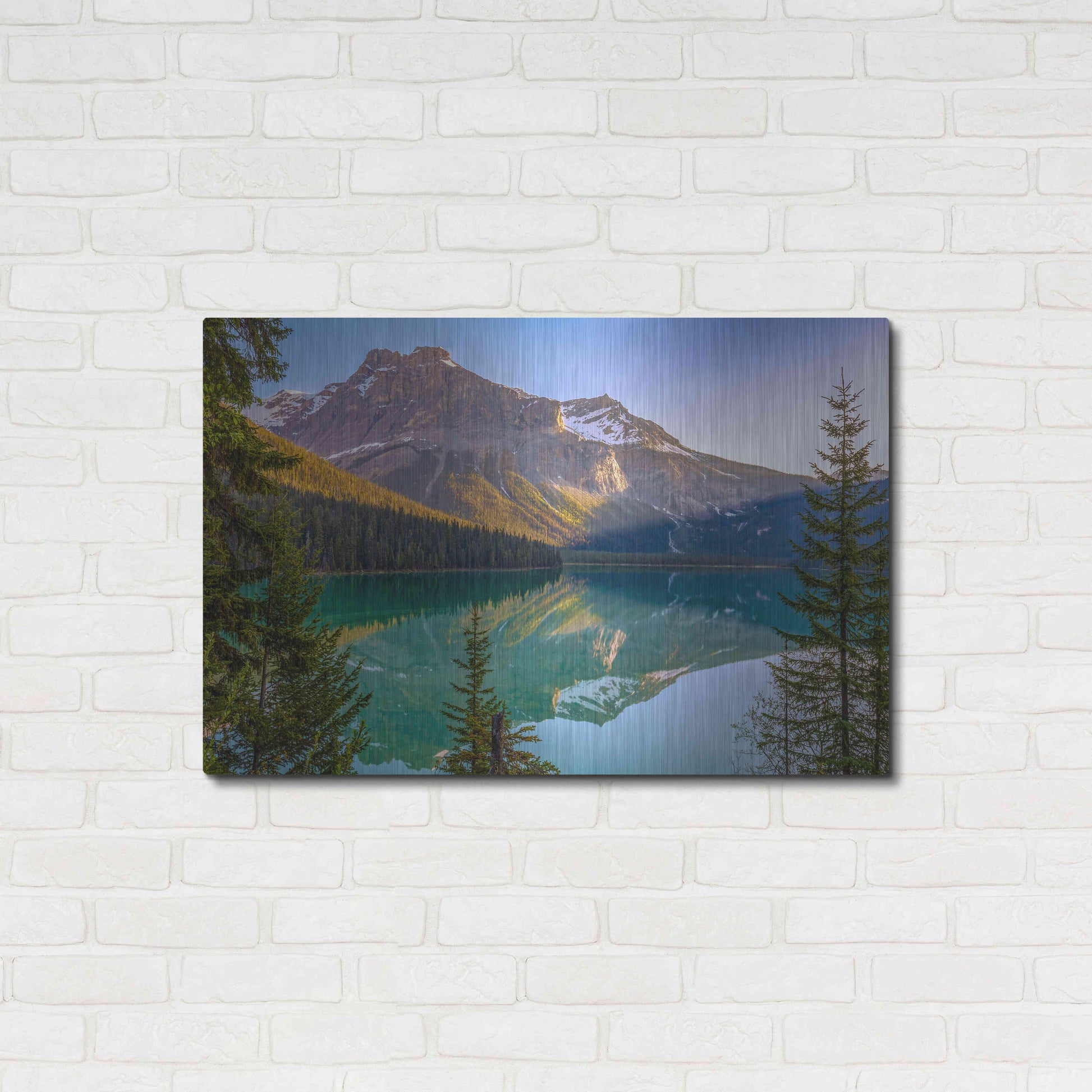 Luxe Metal Art 'Eternal' by Ann Gordon, Metal Wall Art,36x24