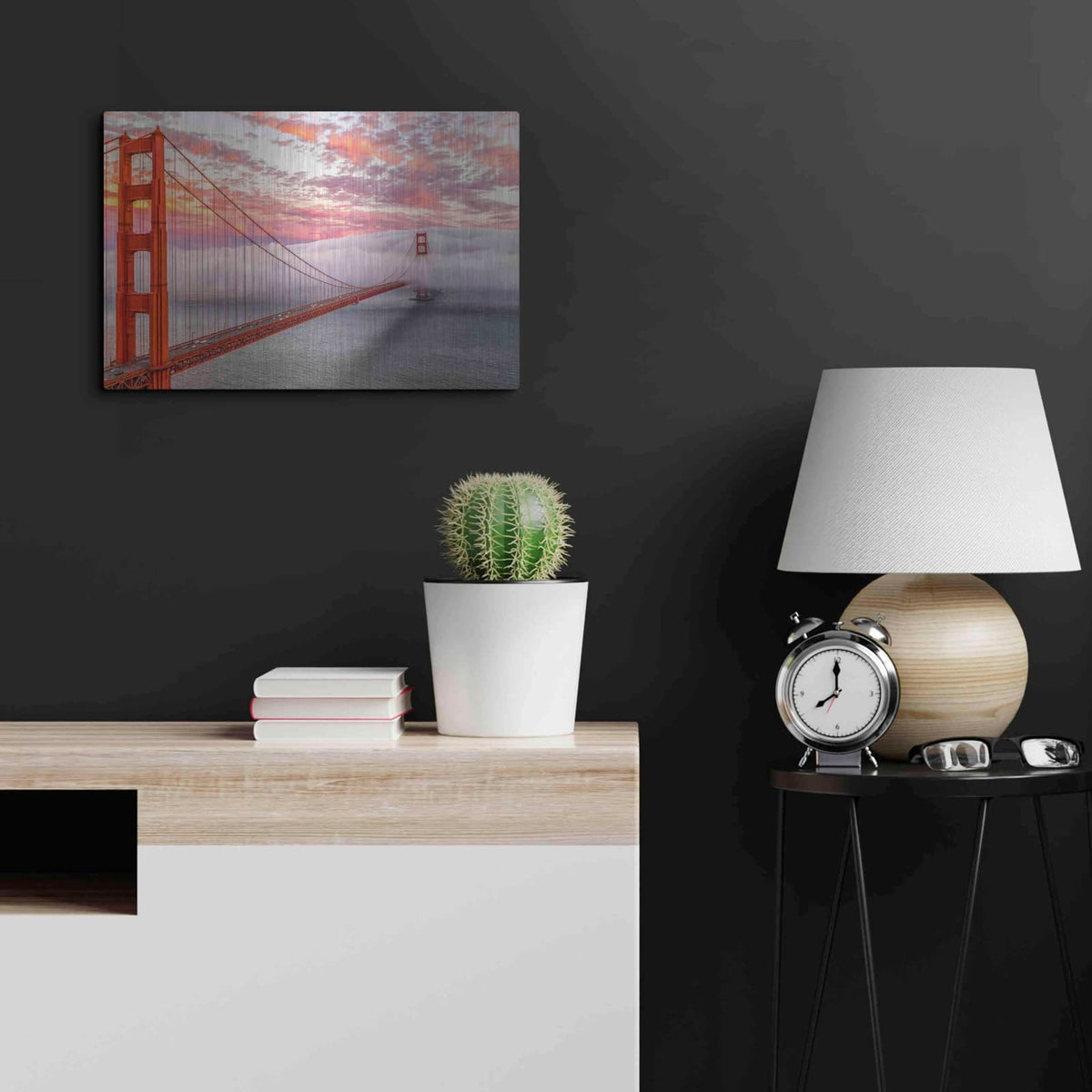 'Evening Commute' by Ann Gordon – Metal Wall Art, 24x16 room view