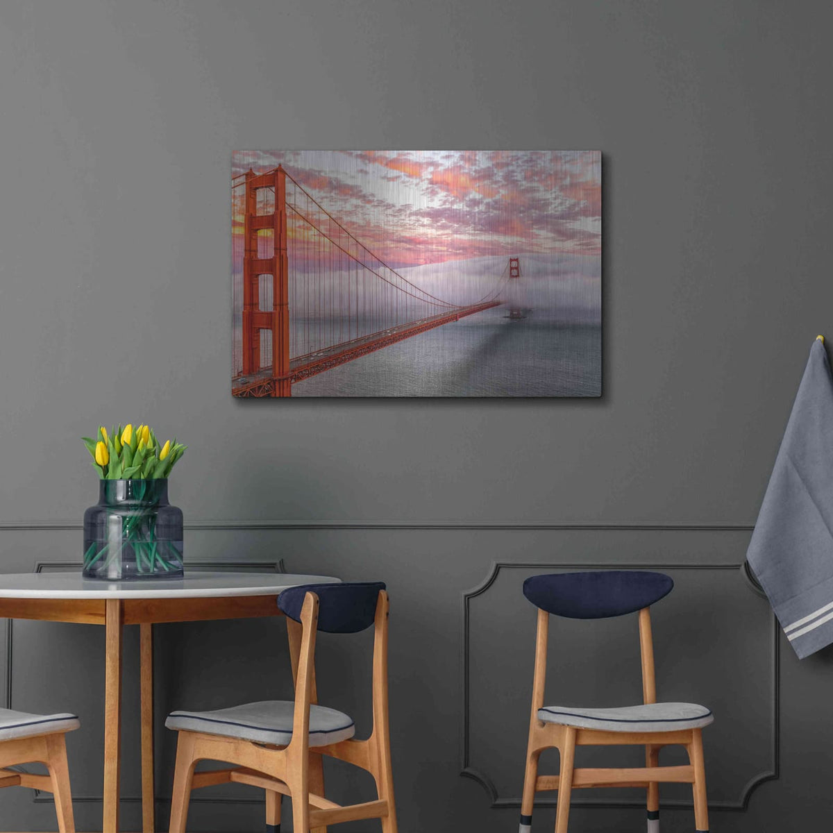 'Evening Commute' by Ann Gordon – Metal Wall Art, 36x24 room view