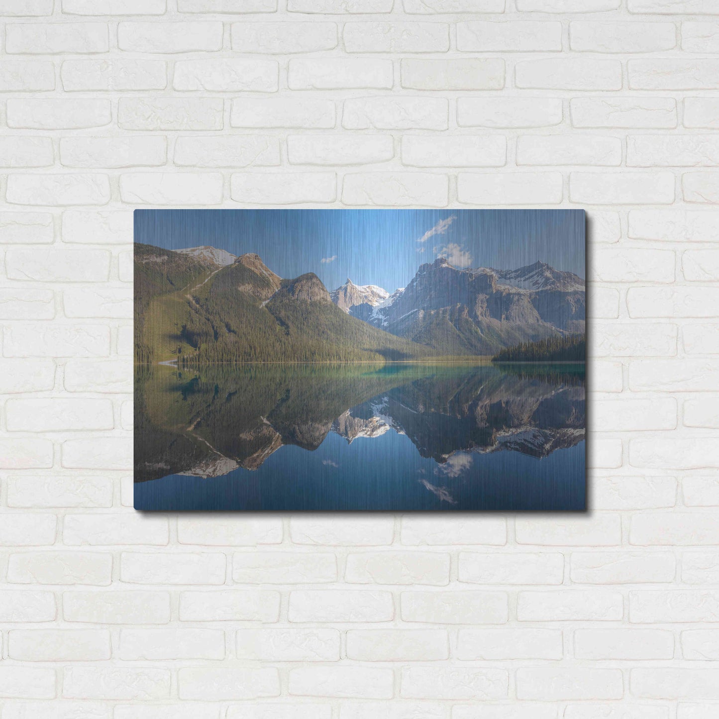 Luxe Metal Art 'Glacial Majesty' by Ann Gordon, Metal Wall Art,36x24