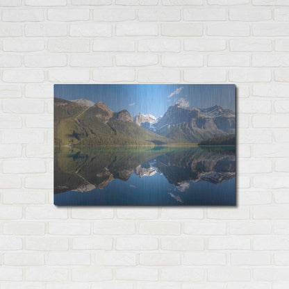 Luxe Metal Art 'Glacial Majesty' by Ann Gordon, Metal Wall Art,36x24