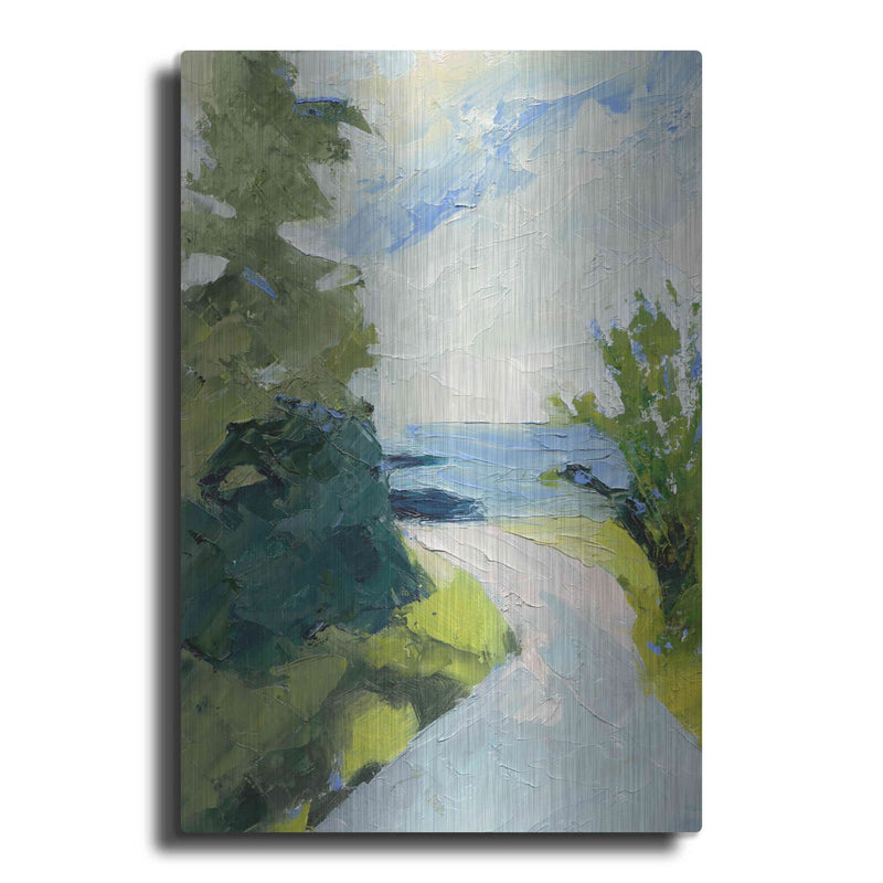 'Rounding The Bend' by Ann Gordon – Metal Wall Art