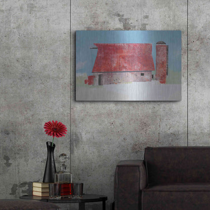 Luxe Metal Art 'Barn No. 36' by Anthony Grant, Metal Wall Art,36x24