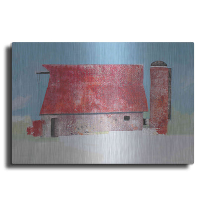 Luxe Metal Art 'Barn No. 36' by Anthony Grant, Metal Wall Art