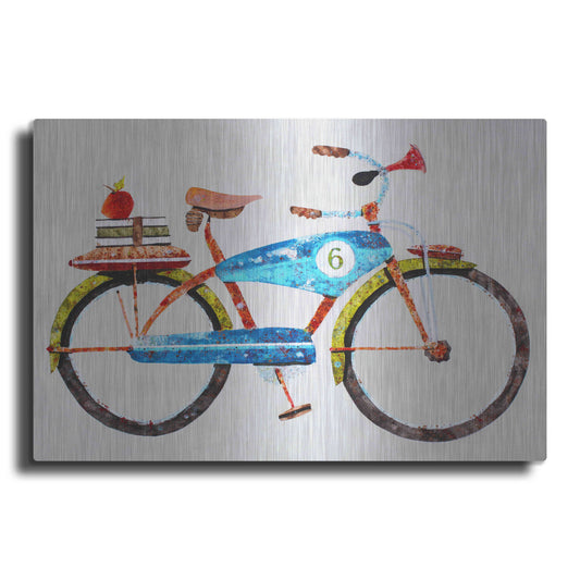 Luxe Metal Art 'Bike No. 6' by Anthony Grant, Metal Wall Art