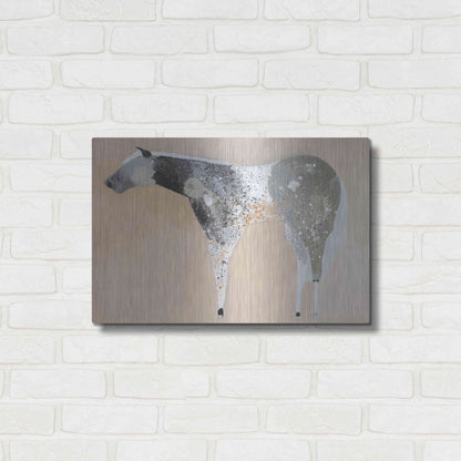 Luxe Metal Art 'Horse No. 25' by Anthony Grant, Metal Wall Art,24x16