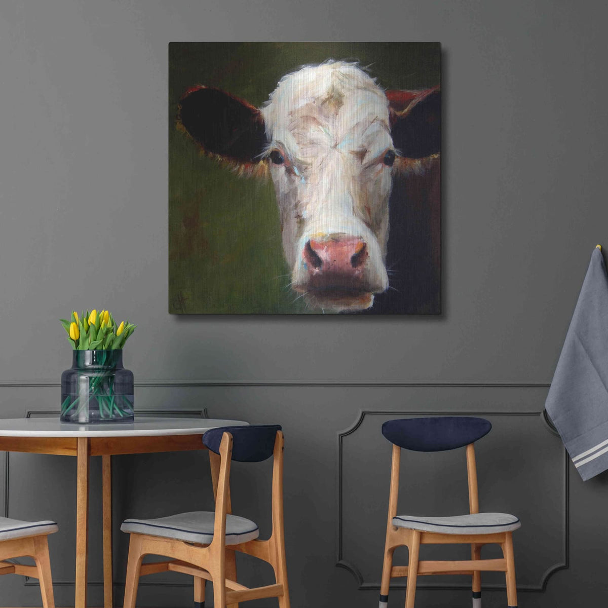 'Frances' by Carl J Humphry – Metal Wall Art, 36x36 room view