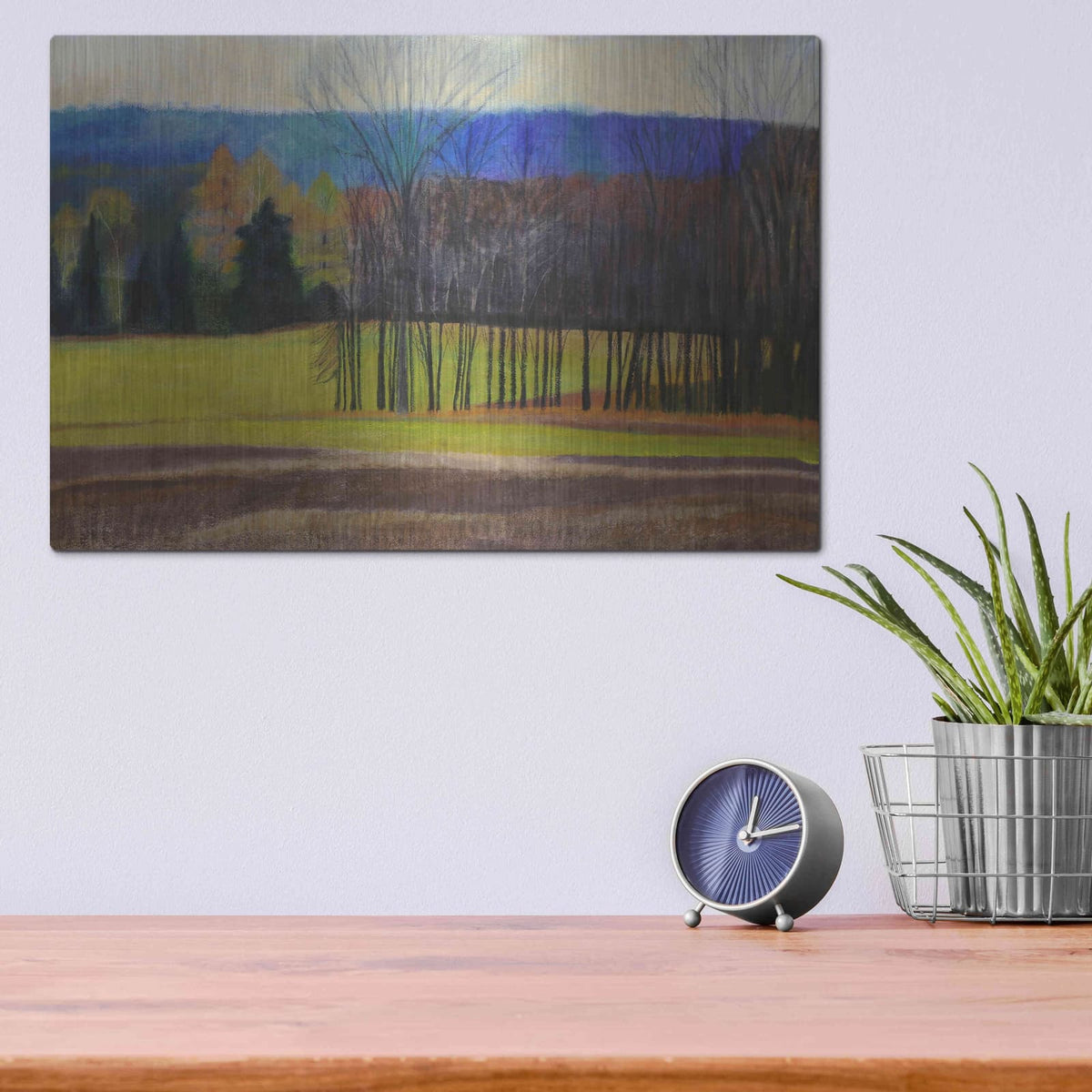 'Charlevoix County' by Cathe Hendrick – Metal Wall Art, 16x12 room view