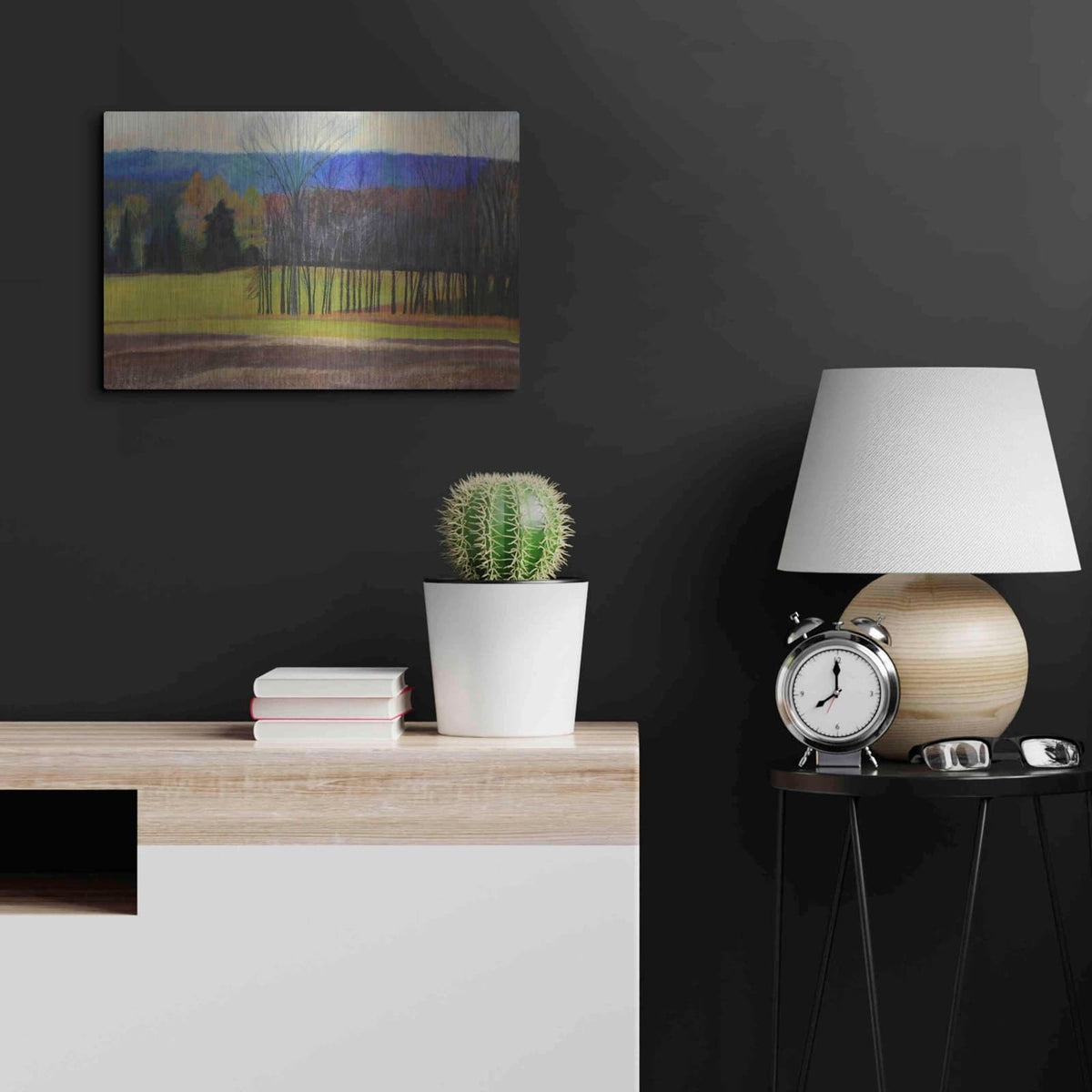 'Charlevoix County' by Cathe Hendrick – Metal Wall Art, 24x16 room view