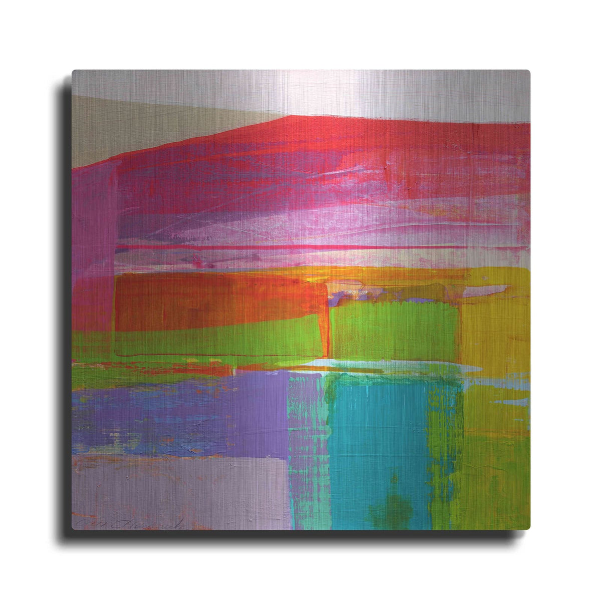 'Landscape Design No. 3' by Cathe Hendrick – Metal Wall Art