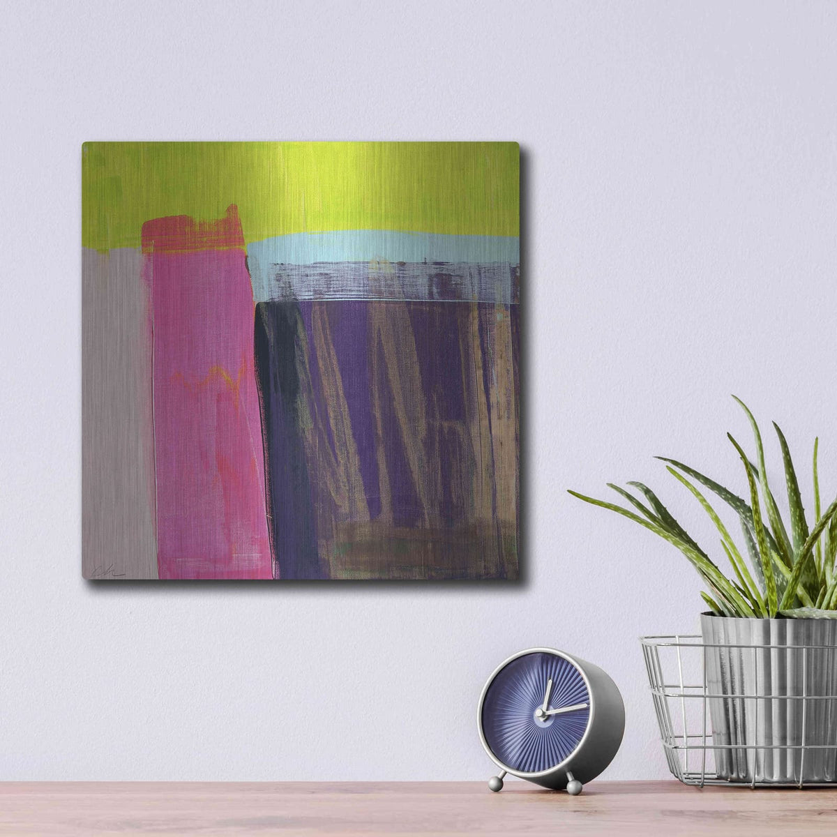 'With View' by Cathe Hendrick – Metal Wall Art, 12x12 room view