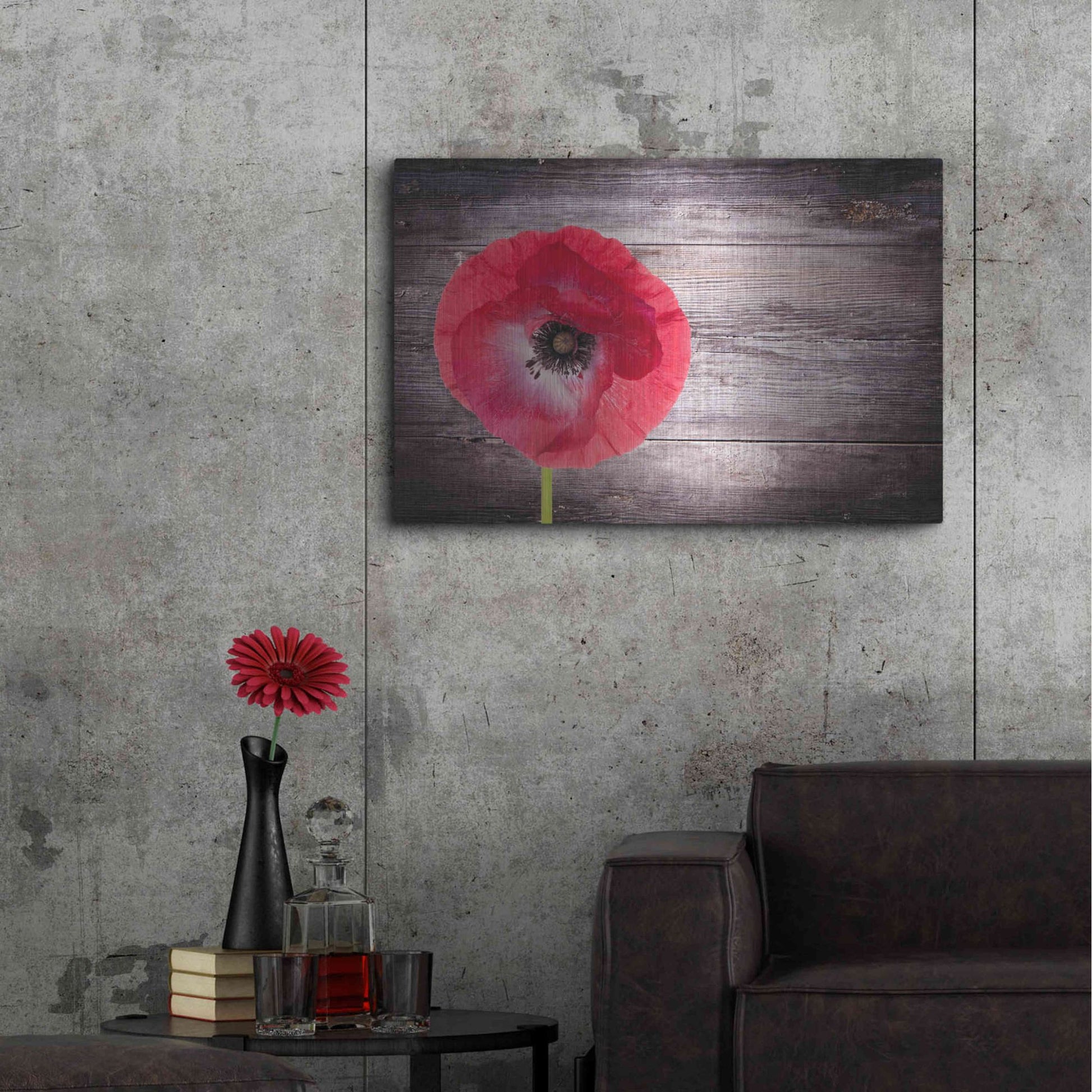 Luxe Metal Art 'Luxury On Rustic' Metal Wall Art,36x24