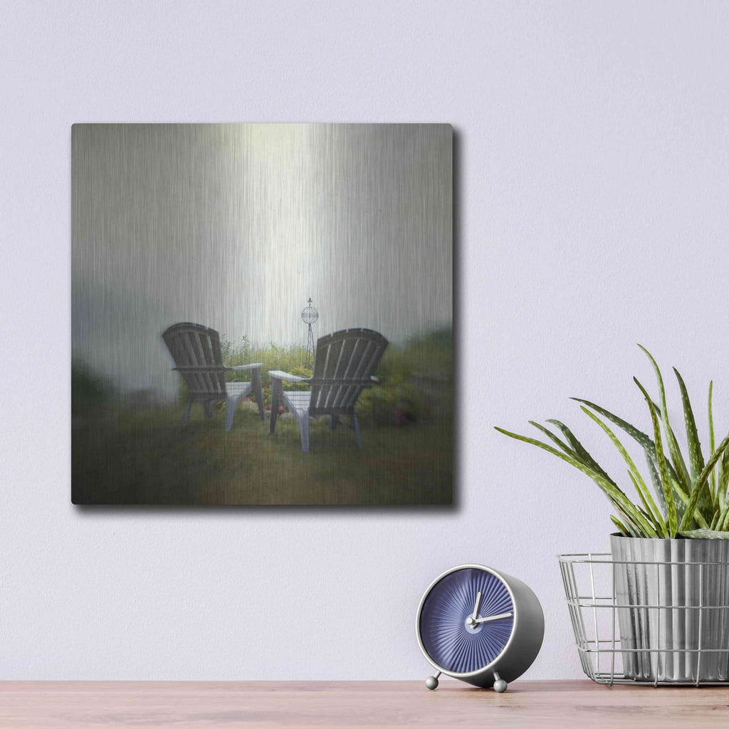 'Being Present in the Moment' by Dawn D Hanna – Metal Wall Art, 12x12 room view