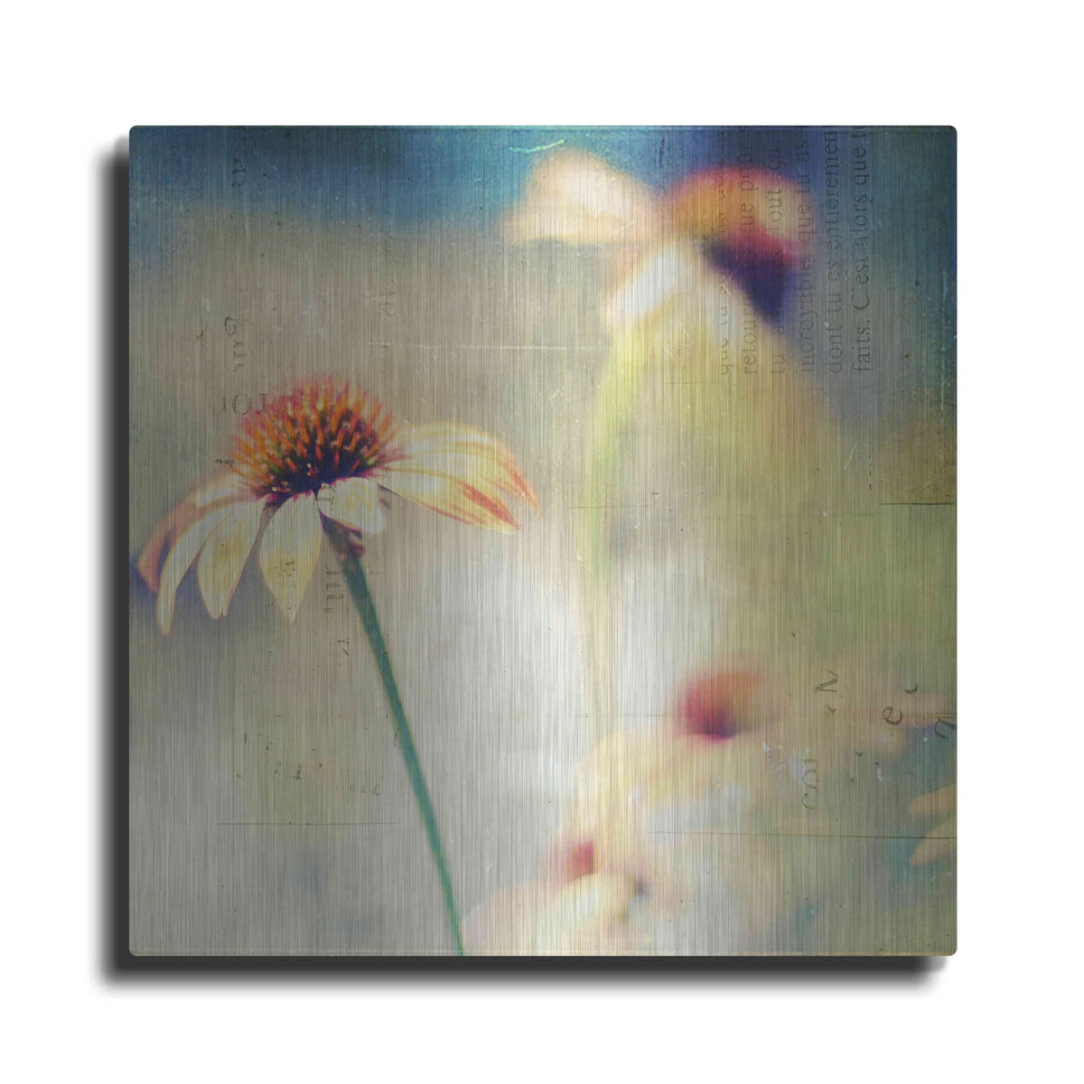 'Courage Is Fear That Has Said Its Prayers' by Dawn D Hanna – Metal Wall Art