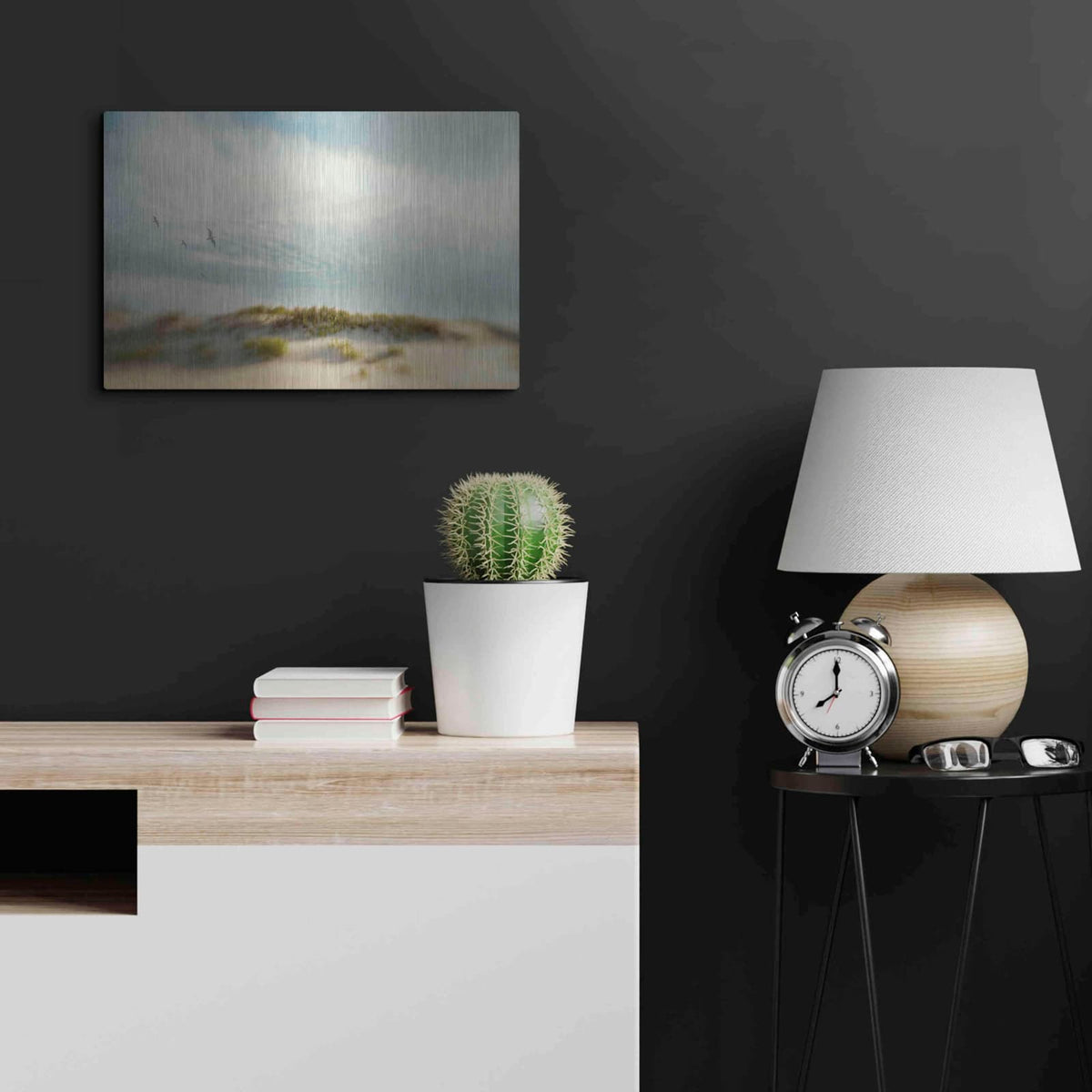 'Dunes 1' by Dawn D Hanna – Metal Wall Art, 24x16 room view
