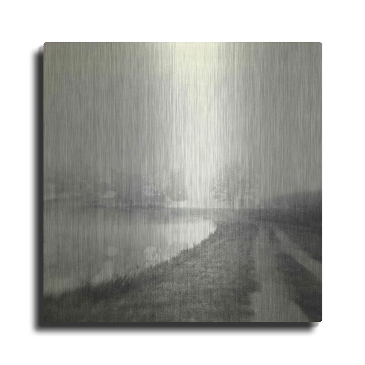 'Foggy Sunrise' by Dawn D Hanna – Metal Wall Art