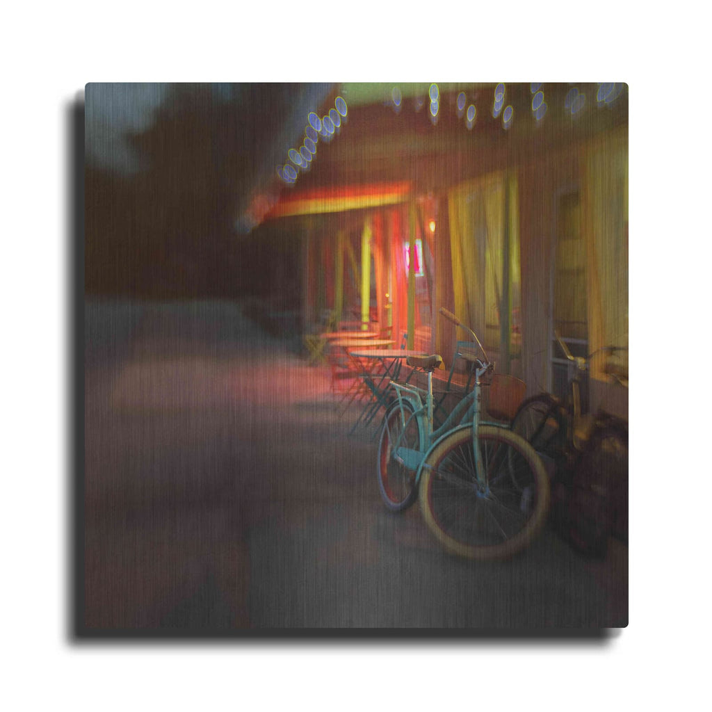 'Jennifer’s Bike' by Dawn D Hanna – Metal Wall Art