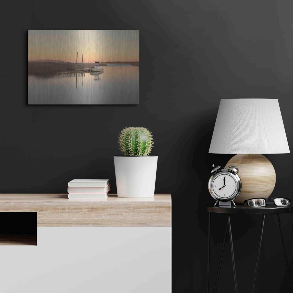 'Murrells Inlet' by Dawn D Hanna – Metal Wall Art, 24x16 room view