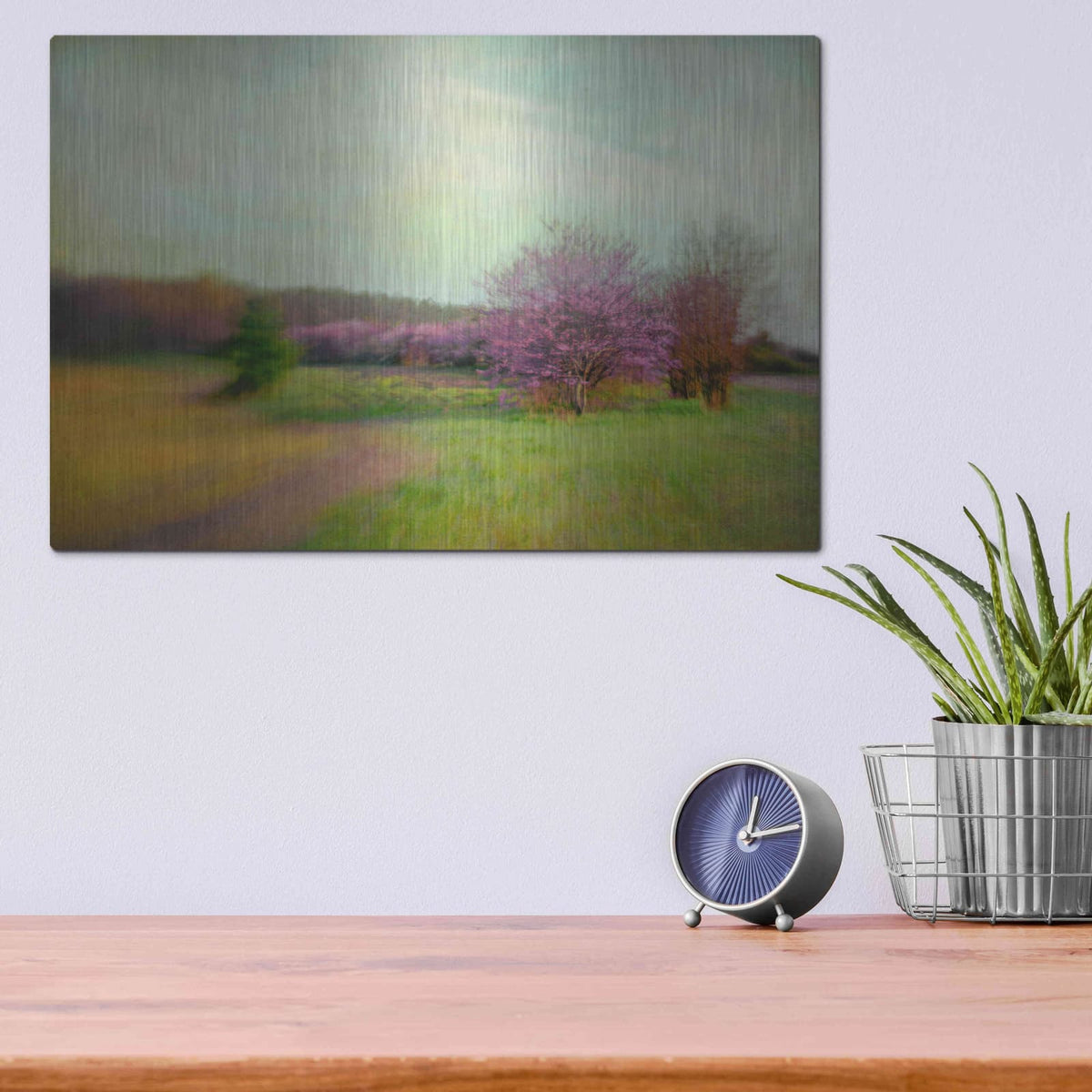 'Nature Is Divine' by Dawn D Hanna – Metal Wall Art, 16x12 room view