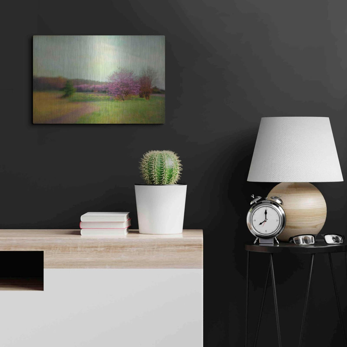 'Nature Is Divine' by Dawn D Hanna – Metal Wall Art, 24x16 room view