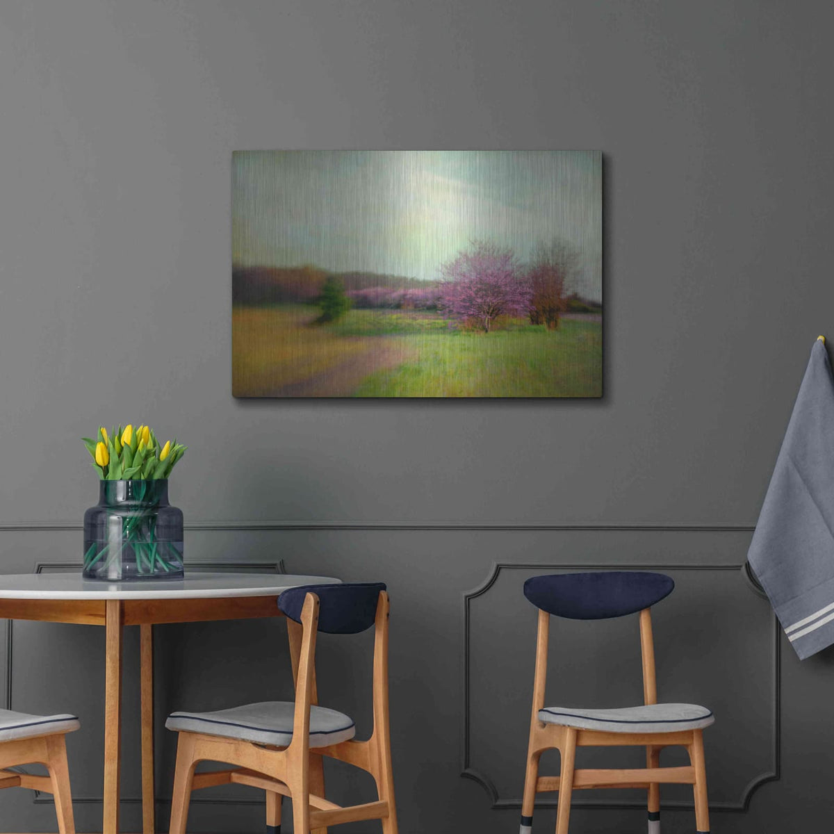 'Nature Is Divine' by Dawn D Hanna – Metal Wall Art, 36x24 room view