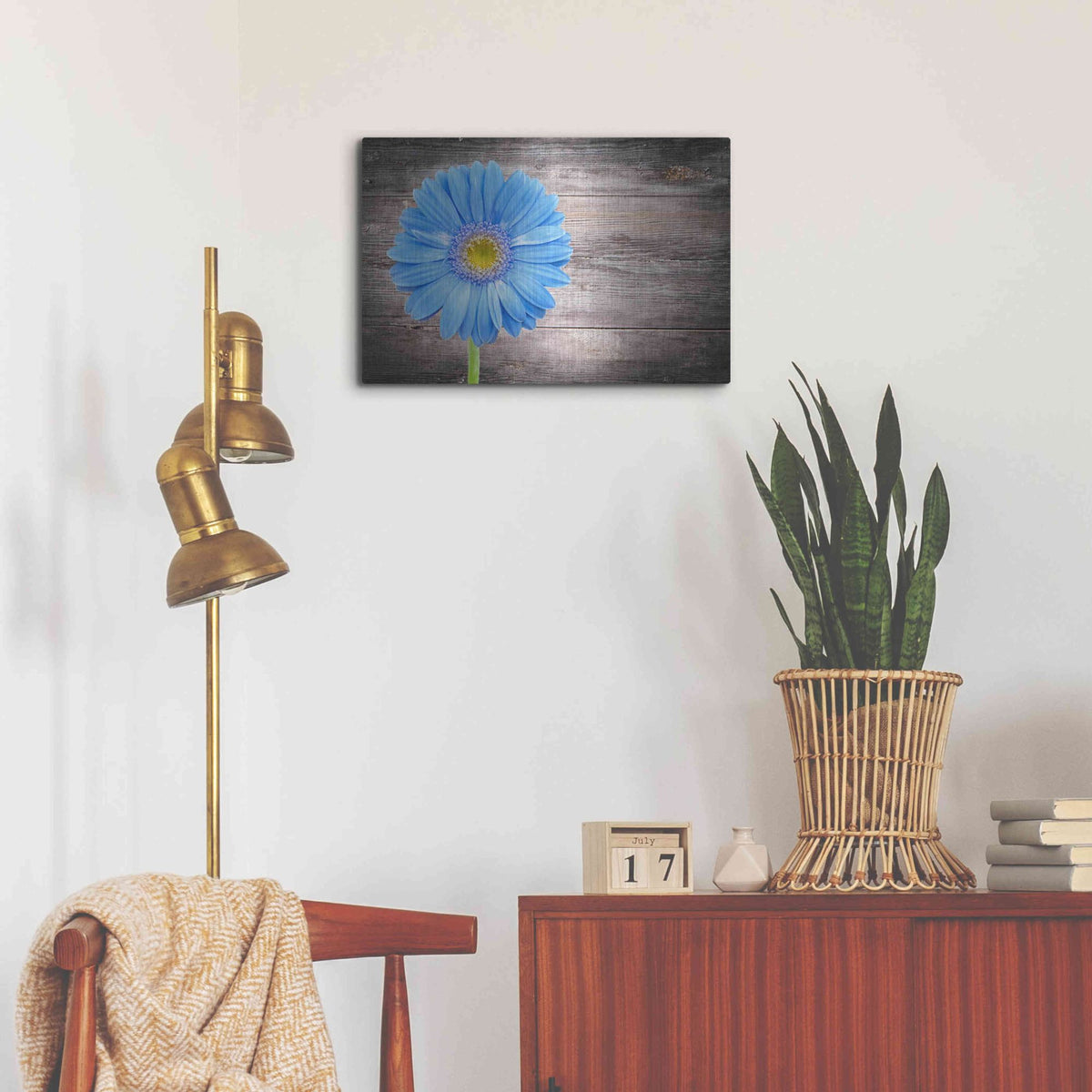 Luxe Metal Art 'Serenity' Metal Wall Art,24x16
