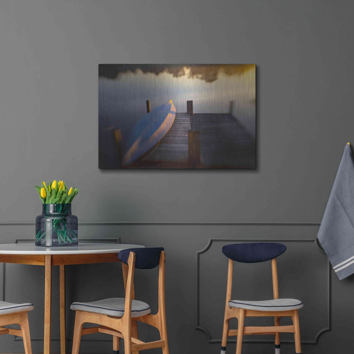 'The True Light of the Day' by Dawn D Hanna – Metal Wall Art, 36x24 room view