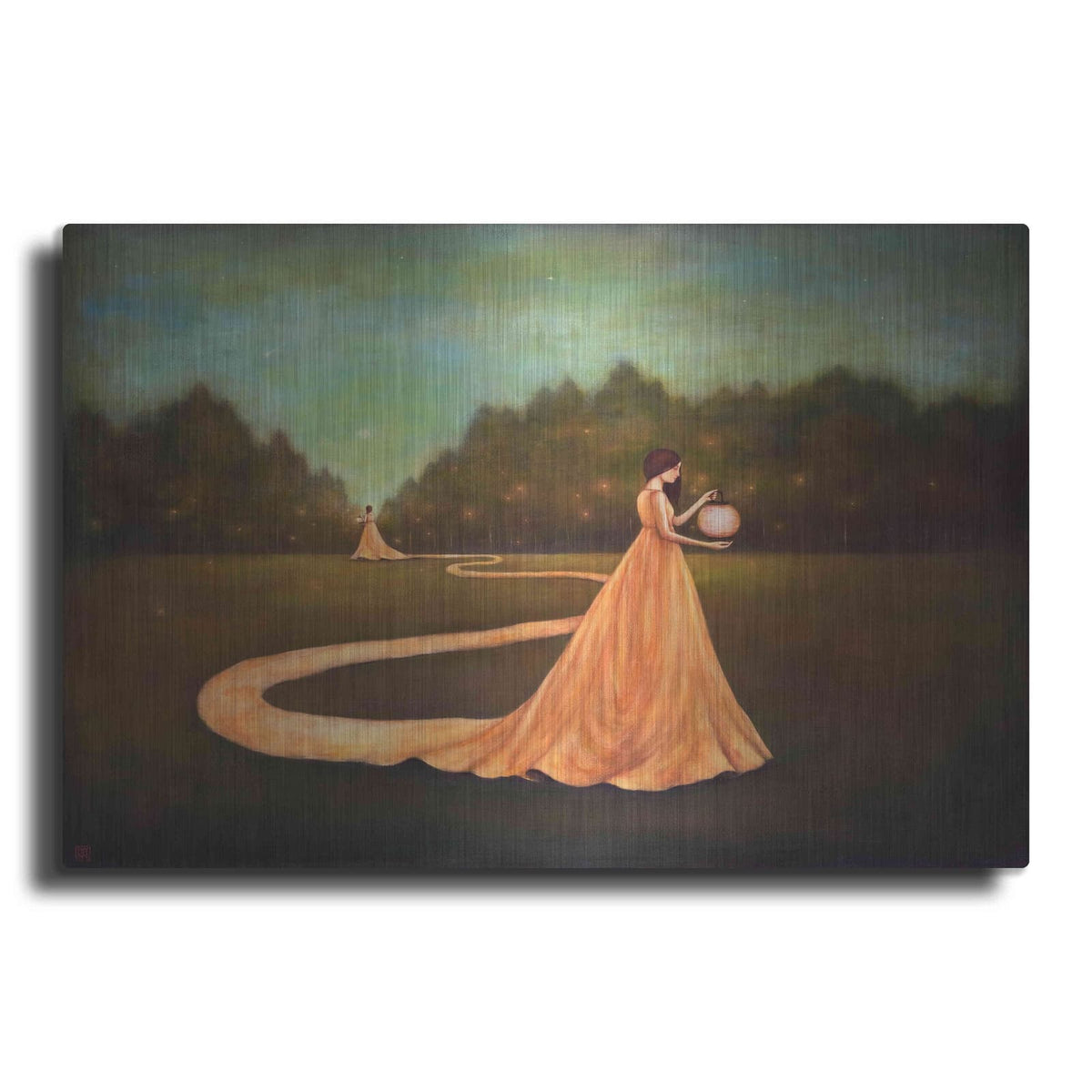 'Unwinding the Path to Self-Discovery' by Duy Huynh – Metal Wall Art