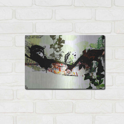 Luxe Metal Art 'Harakiri' by Giulio Lurissevich, Metal Wall Art,16x12