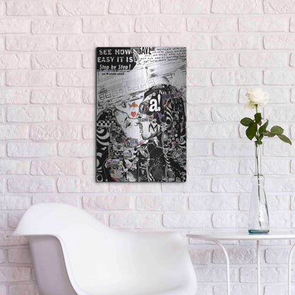 Luxe Metal Art 'The Chemistry Between Us' by Giulio Lurissevich, Metal Wall Art,16x24