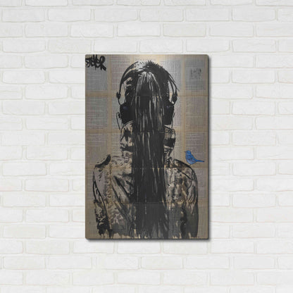 Luxe Metal Art 'Sonic2' by Loui Jover, Metal Wall Art,24x36