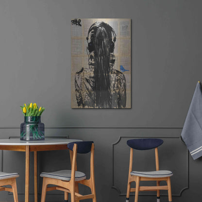 Luxe Metal Art 'Sonic2' by Loui Jover, Metal Wall Art,24x36
