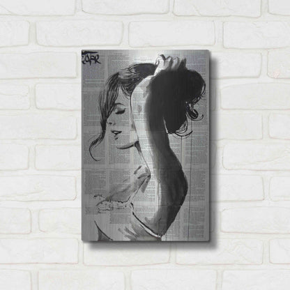 Luxe Metal Art 'Wishberry' by Loui Jover, Metal Wall Art,12x16