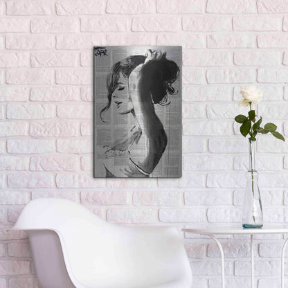 Luxe Metal Art 'Wishberry' by Loui Jover, Metal Wall Art,16x24