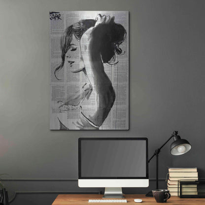 Luxe Metal Art 'Wishberry' by Loui Jover, Metal Wall Art,24x36